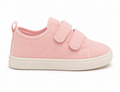 Baby Blue Fashion Soft Pink Double Strap Sneakers