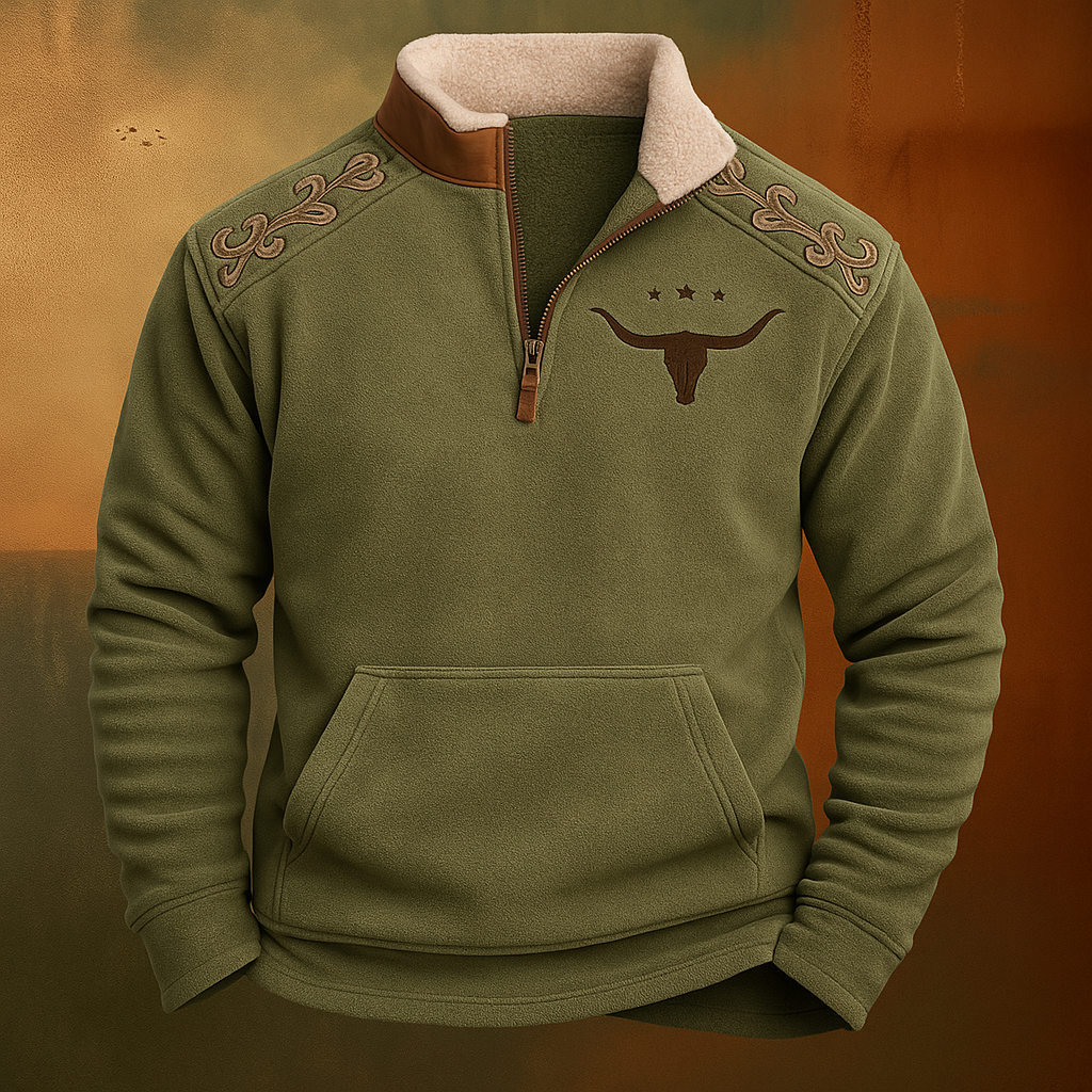 Redwood Quarter-Zip Pullover
