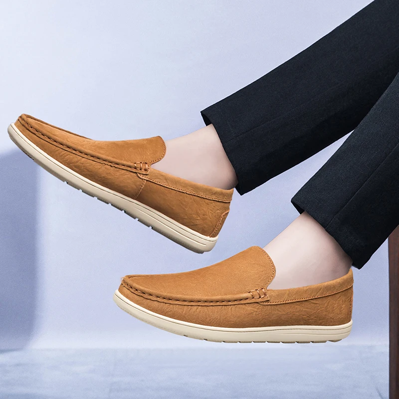 Pelle Italiana Leather Loafers