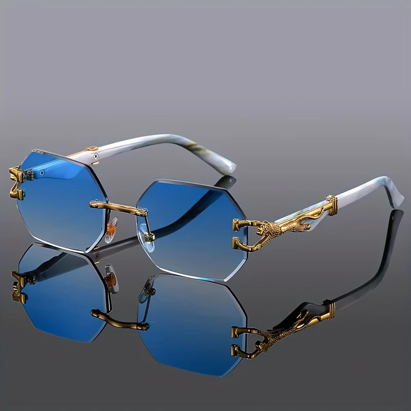Noir Gold-Plated Polarized Sunglasses
