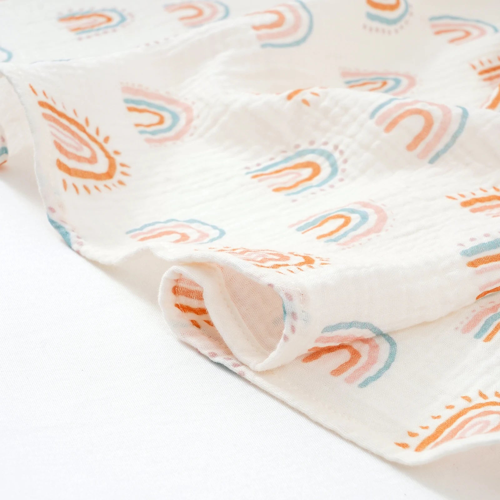 4-Pack Cotton Baby Muslin Swaddle Blankets 100 x 100 cm